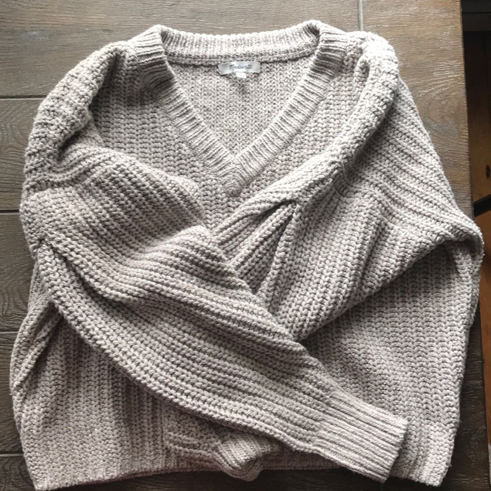 Madewell v-neck sweater